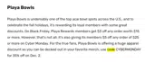 Playa Bowls coupon verification screenshot