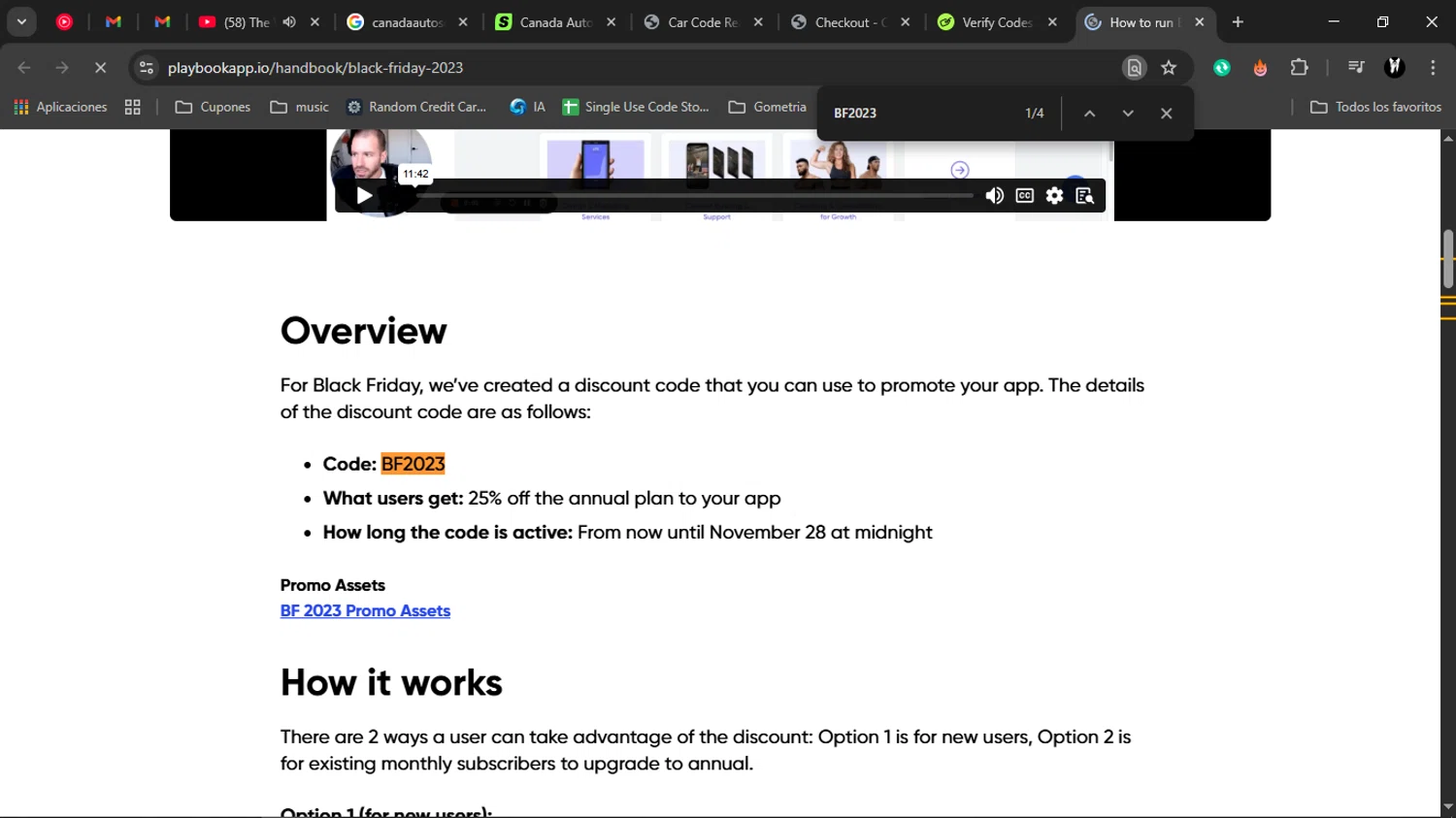 Playbook checkout page showing Playbook coupon code box | Screenshot taken by SimplyCodes community member on Nov 14, 2025