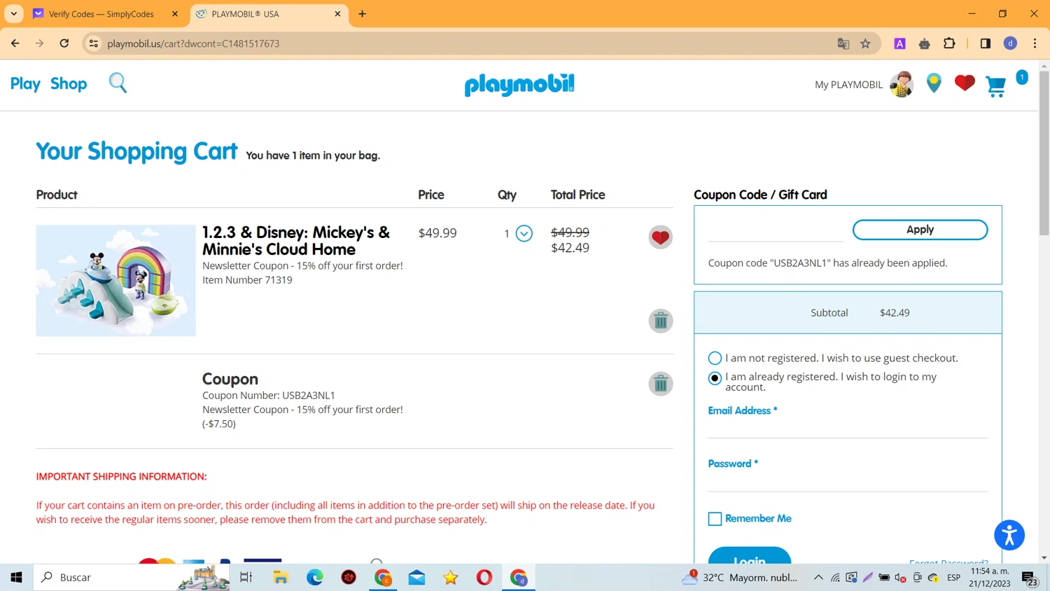 how to use Playmobil US coupons