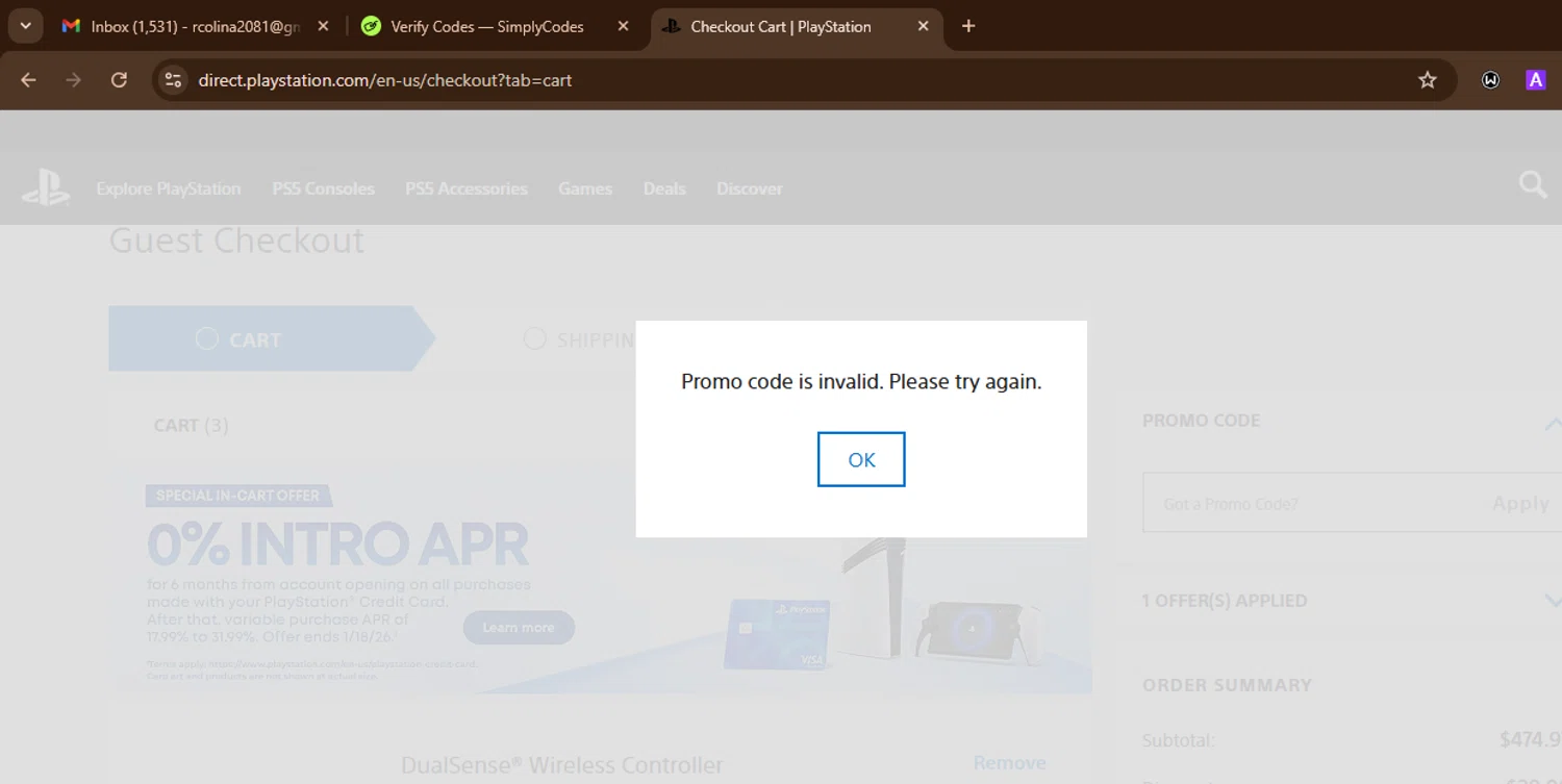 Playstation discount code screenshot showing code EXTRA70 applied at Playstation checkout page. Uploaded by SimplyCodes community member SnoopDogg on Dec 22, 2025
