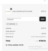 Playtronica coupon verification screenshot