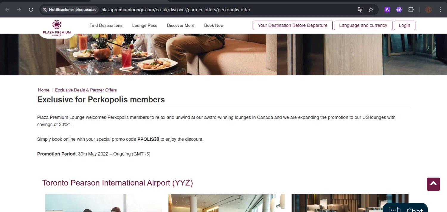 Plaza Premium Lounge promo code screenshot showing code PPOLIS30 applied at Plaza Premium Lounge checkout page. Uploaded by SimplyCodes community member VoucherSpotter9376 on Dec 8, 2025