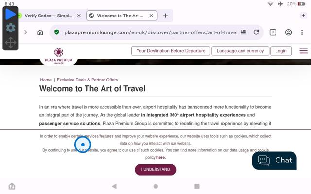 Plaza Premium Lounge checkout page showing Plaza Premium Lounge promo code box | Screenshot taken by SimplyCodes community member on Aug 18, 2025
