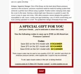 910CANNER coupon verification screenshot