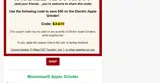 eag50 coupon verification screenshot