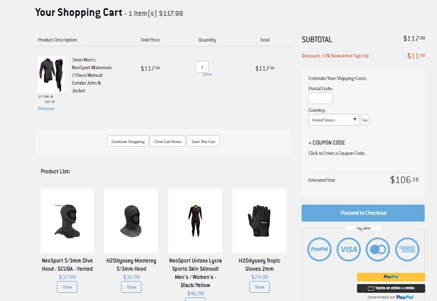 Pleasure Sports checkout page showing Pleasure Sports coupon code box | Screenshot taken by SimplyCodes community member on Jun 20, 2022