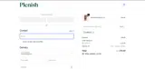 Plenish coupon verification screenshot