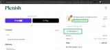 Plenish coupon verification screenshot
