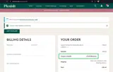 Plenish coupon verification screenshot