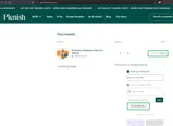 Plenish coupon verification screenshot