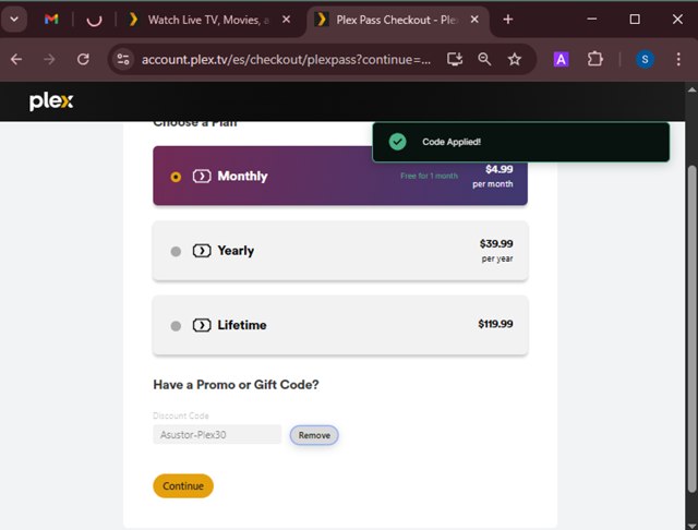 Plex Promo Codes - 25% Off Coupons Sep 2025