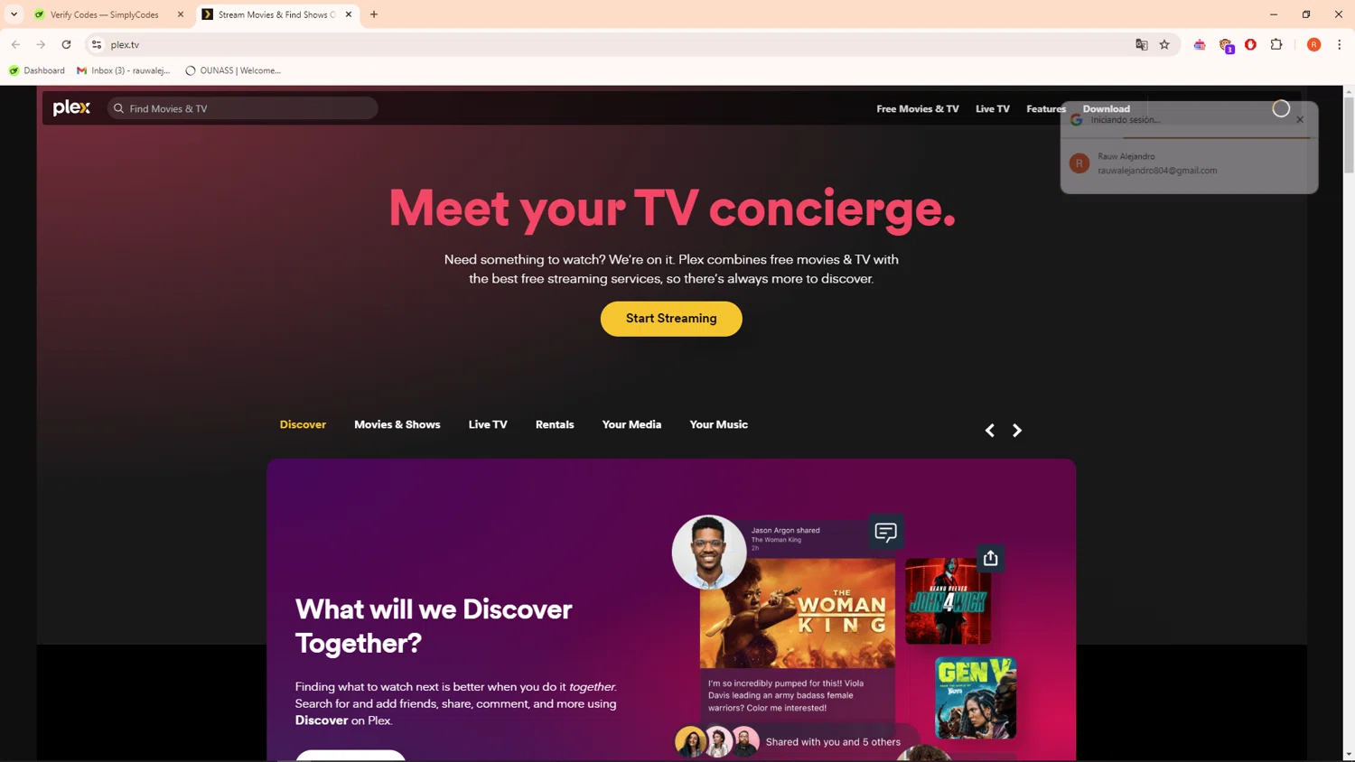 where to use Plex promo code box