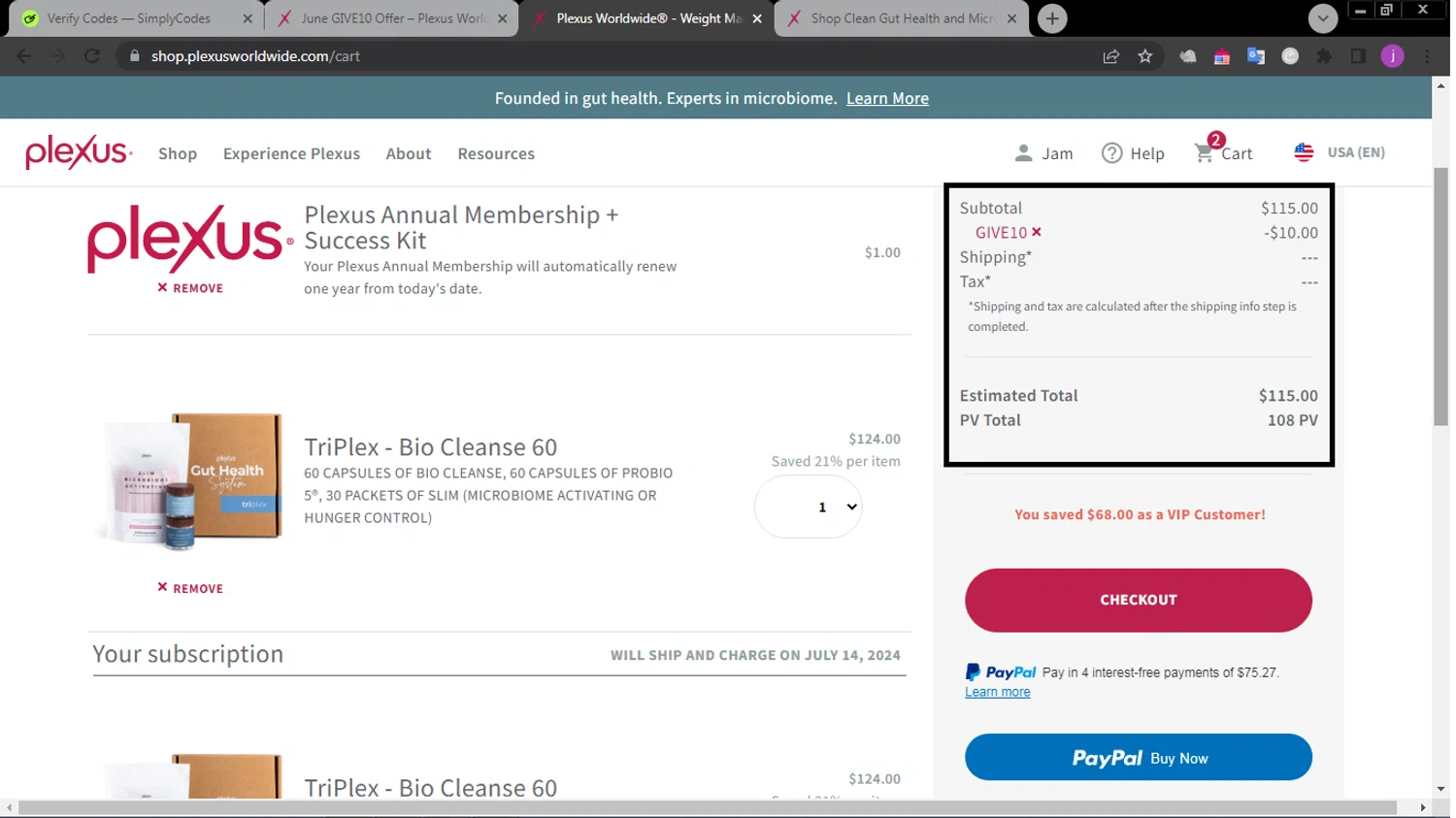 Plexus Worldwide Promo Codes 10 Off July 2024