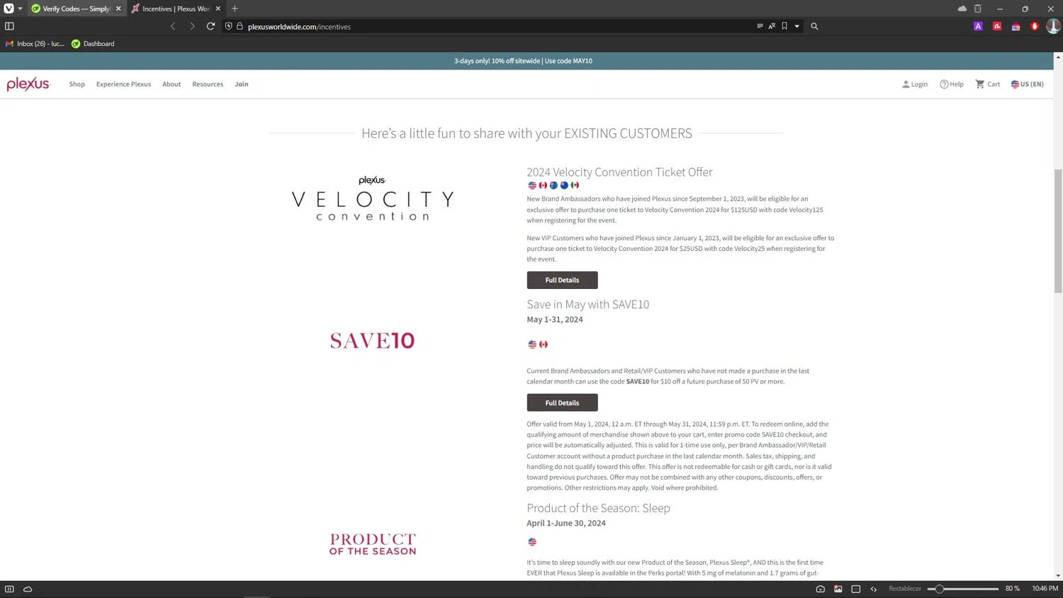 Plexus Worldwide Promo Codes 10 Off August 2024