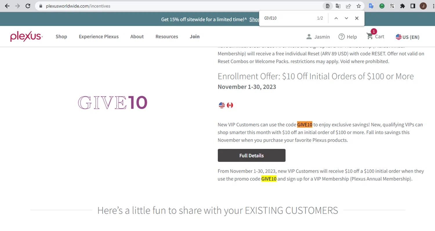 Plexus Worldwide Promo Codes 10 Off August 2024