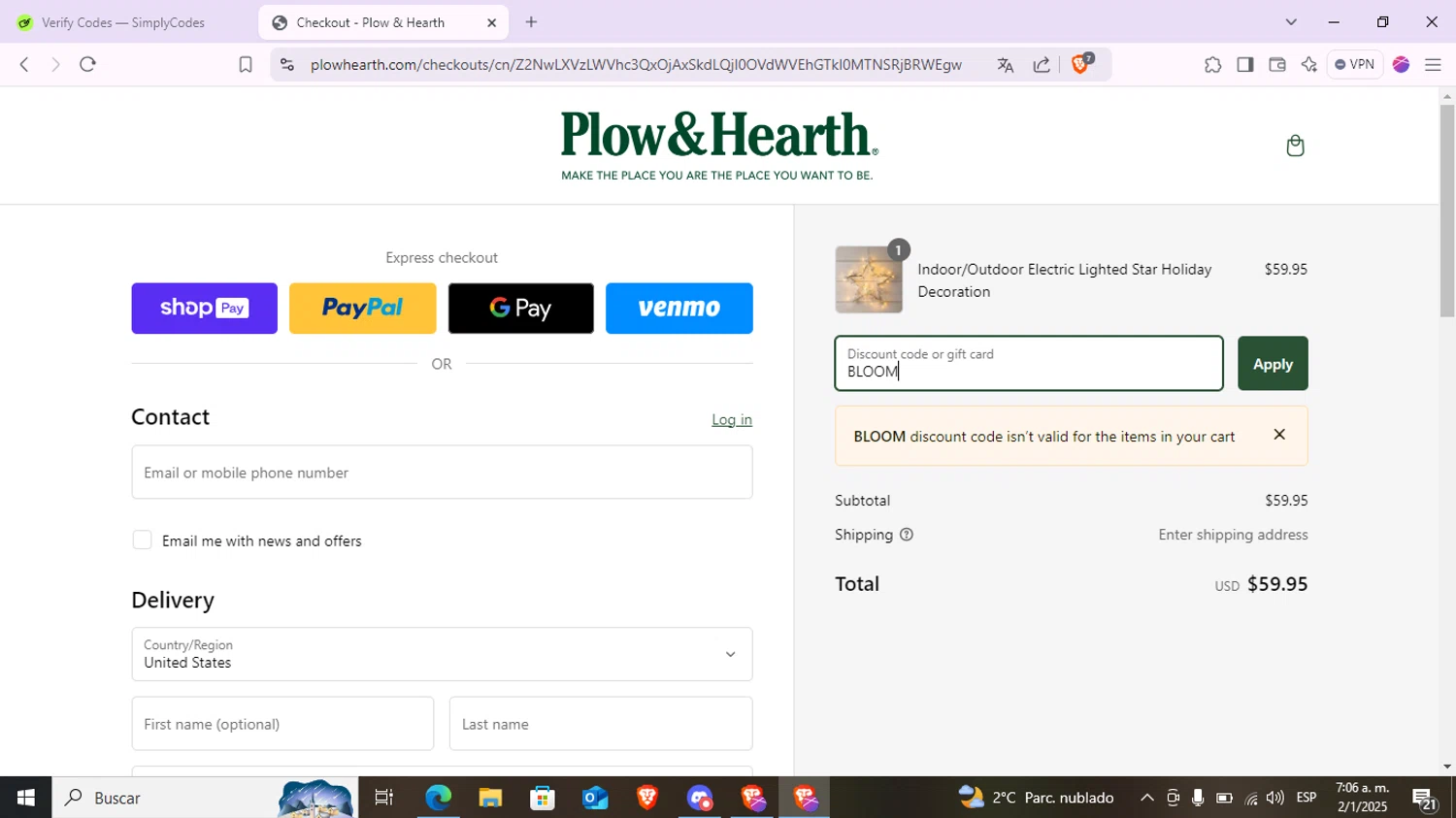 Plow & Hearth Promo Codes 10 Off January 2025