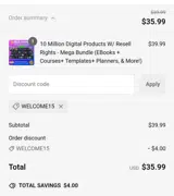 PLRHOW coupon verification screenshot