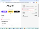 HOLIDAY20 coupon verification screenshot