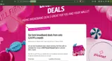 broadband coupon verification screenshot