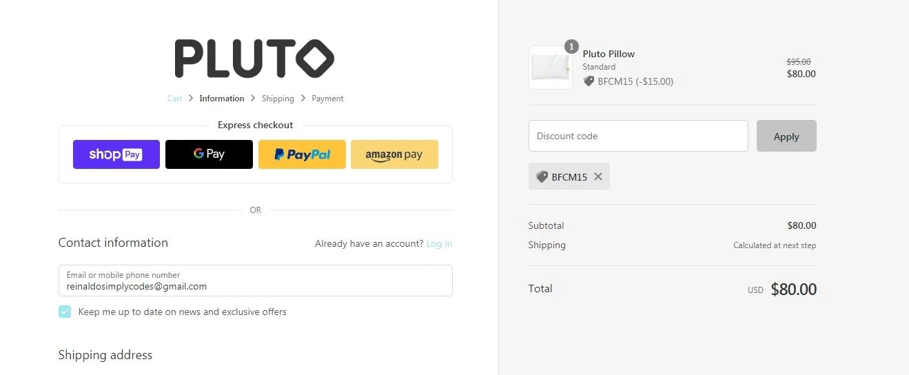 Pluto Pillow Discount Codes up to 10 Off October 2024