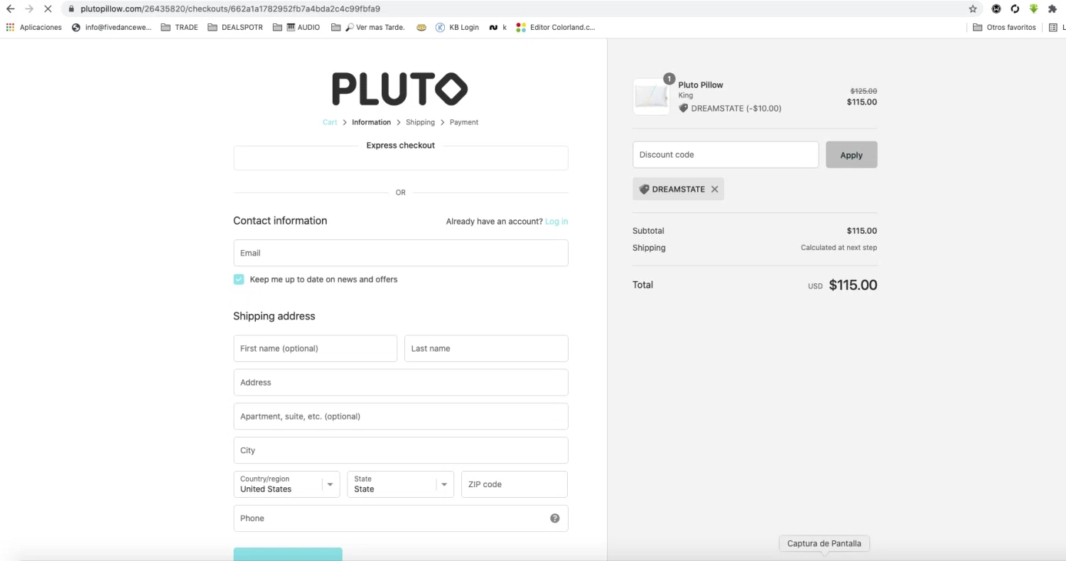 Pluto Pillow Discount Codes 10 Off December 2024