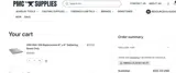 PMC Supplies coupon verification screenshot