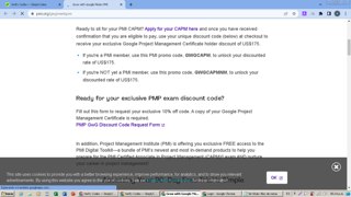 PMI Promo Codes - $175 Off | October 2024