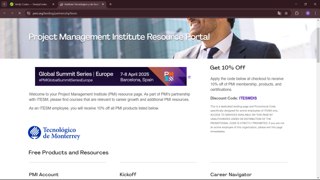 PMI Promo Codes (4 Verified) - 20% Off w/Code Feb 2025