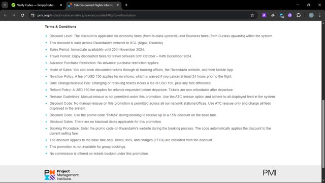 PMI Promo Codes (3 Verified) - 15% Off w/Code Jul 2025