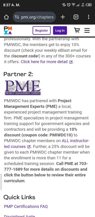PMI Promo Codes - 10% Off | December 2024