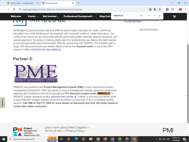 PMI Promo Codes (2 Verified) - 10% Off w/Code Sep 2025