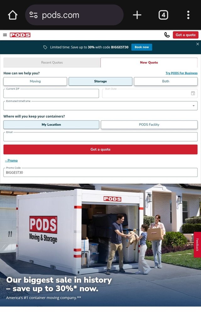 PODS Discount Codes - 10% Off (7 Verified) Jun 2025