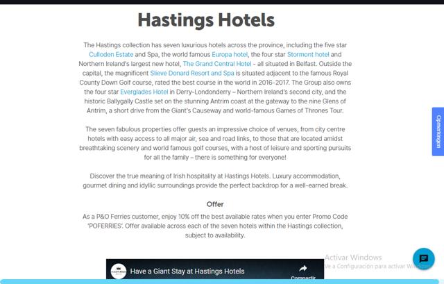 P&O Ferries checkout page showing P&O Ferries promo code box | Screenshot taken by SimplyCodes community member on Jan 12, 2025