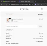 BAB10 coupon verification screenshot