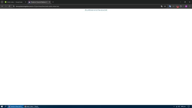 Pokemon GO checkout page showing Pokemon GO promo code box | Screenshot taken by SimplyCodes community member on Mar 5, 2025
