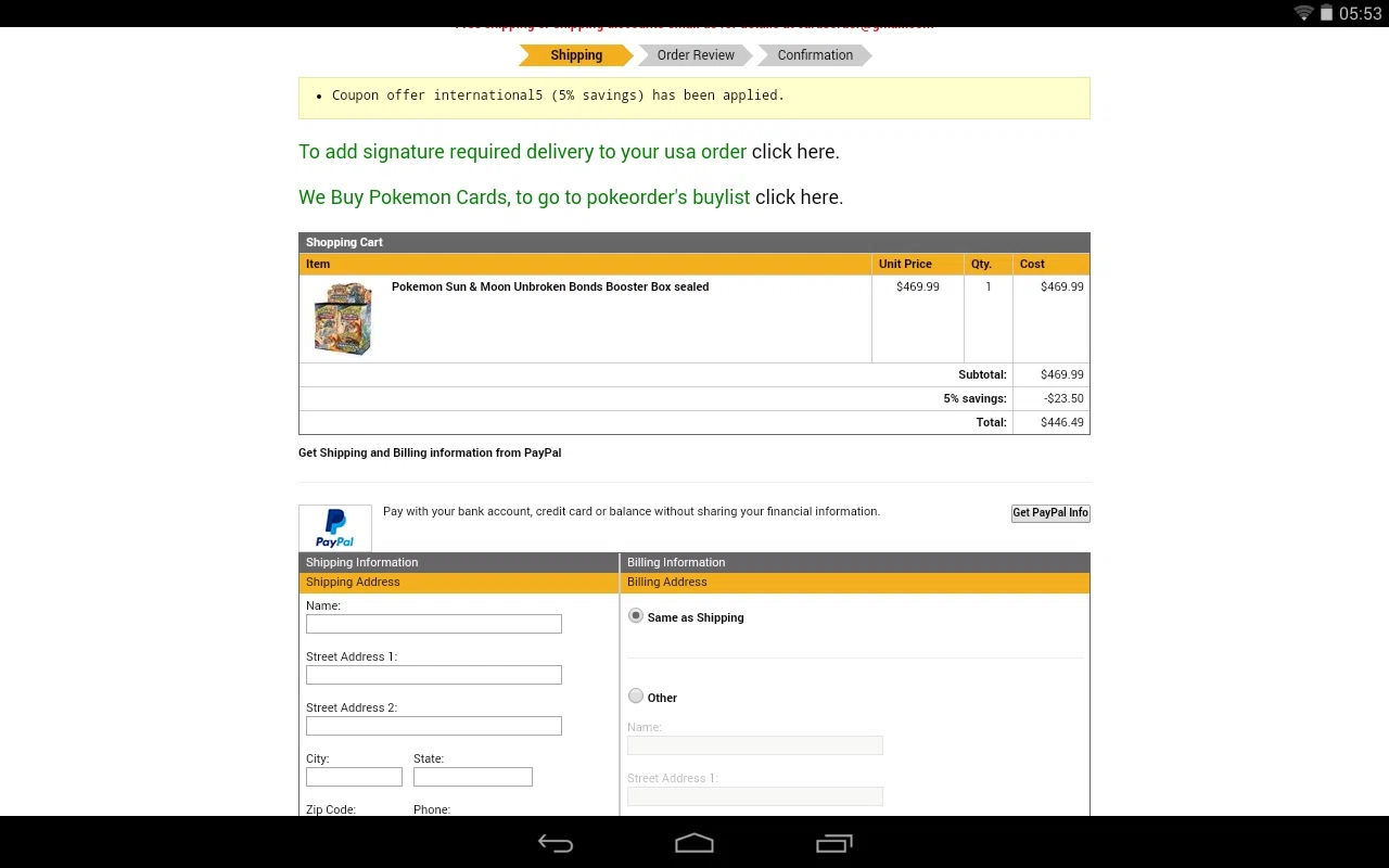 how to use PokeOrder coupons