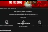CASINO100 coupon verification screenshot
