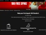 CASINO100 coupon verification screenshot