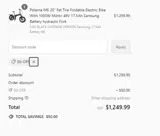 50-OFF coupon verification screenshot