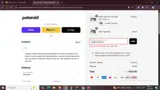 JAMESPARKER10 coupon verification screenshot