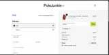Pole Junkie coupon verification screenshot