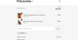 Pole Junkie coupon verification screenshot