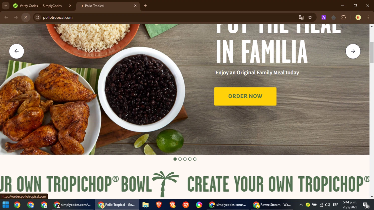Pollo Tropical Coupon Codes 10 Off Coupons Mar 2025