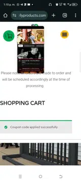 Net10 coupon verification screenshot