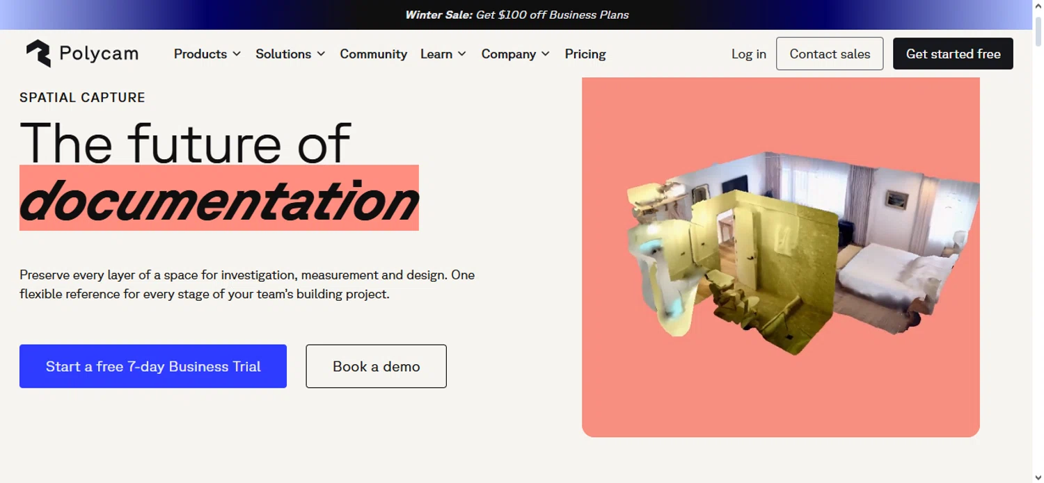 Polycam promo code screenshot showing code BADDECISIONS applied at Polycam checkout page. Uploaded by SimplyCodes community member Nubelinda on Dec 10, 2025