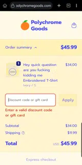 GREATGIFT coupon verification screenshot