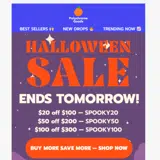 SPOOKY20 coupon verification screenshot