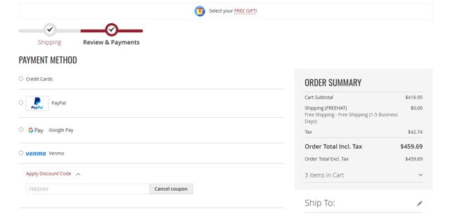PoolDawg.com checkout page showing PoolDawg.com discount code box | Screenshot taken by SimplyCodes community member on Sep 12, 2025