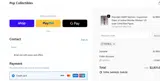 Pop Collectibles coupon verification screenshot
