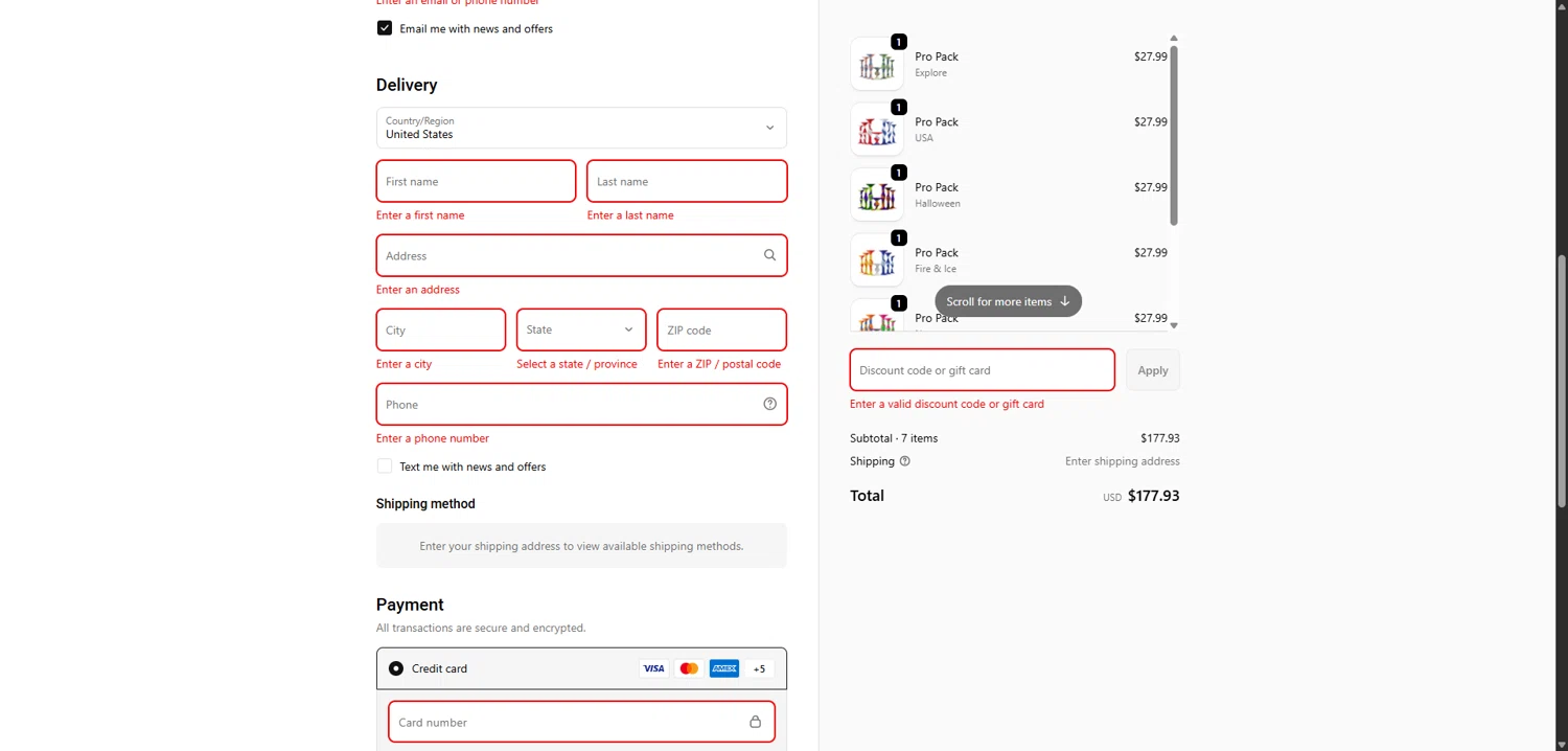 Popdarts discount code screenshot showing code TENERETEAM applied at Popdarts checkout page. Uploaded by SimplyCodes community member FortunateElite6708 on Nov 24, 2025
